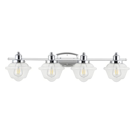 A large image of the JONATHAN Y Lighting JYL3533 Chrome