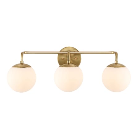 A large image of the JONATHAN Y Lighting JYL3536 Brass Gold