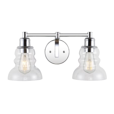 A large image of the JONATHAN Y Lighting JYL3545 Chrome