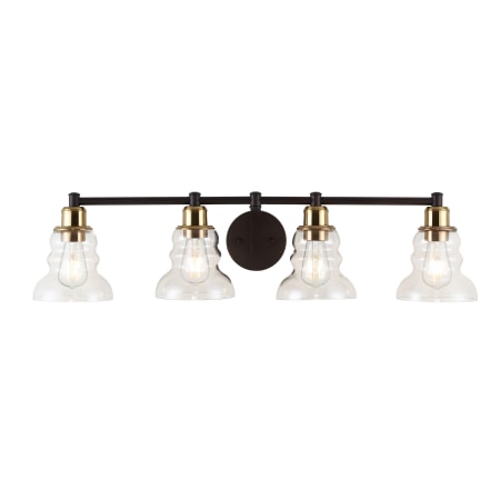 A large image of the JONATHAN Y Lighting JYL3547 Brass Gold / Oil Rubbed Bronze