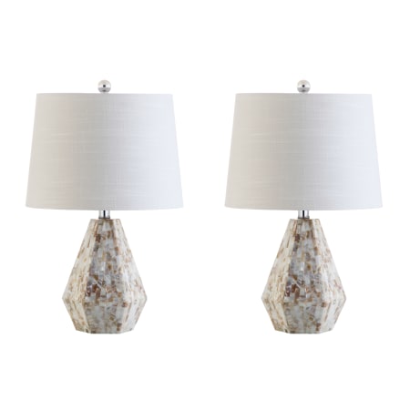 A large image of the JONATHAN Y Lighting JYL4004 Natural Ivory