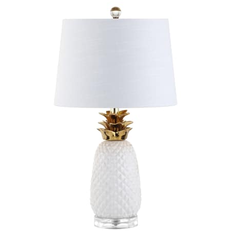 A large image of the JONATHAN Y Lighting JYL4019 White / Gold