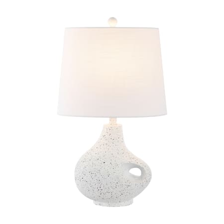 A large image of the JONATHAN Y Lighting JYL4059 White Terrazzo