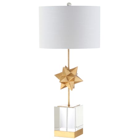 A large image of the JONATHAN Y Lighting JYL5006 Clear / Gold Leaf