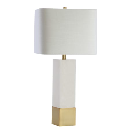 A large image of the JONATHAN Y Lighting JYL5009 Brass Gold / White