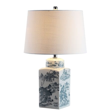 A large image of the JONATHAN Y Lighting JYL5052 Blue / White