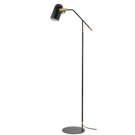 A large image of the JONATHAN Y Lighting JYL6117 Black / Brass Gold
