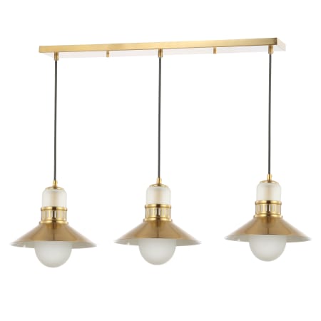 A large image of the JONATHAN Y Lighting JYL6121 Brass Gold