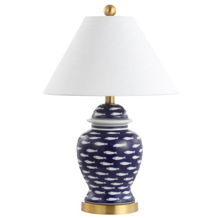 A large image of the JONATHAN Y Lighting JYL6209 Blue / White