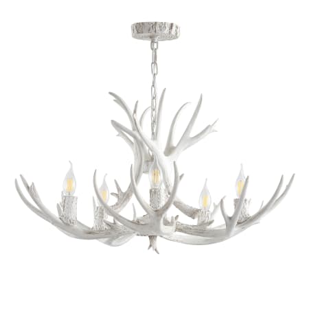 A large image of the JONATHAN Y Lighting JYL6300A White