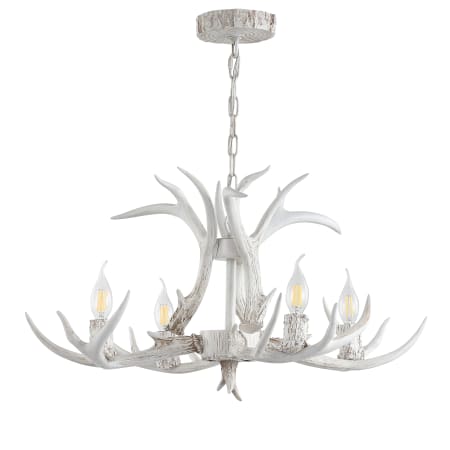 A large image of the JONATHAN Y Lighting JYL6301A White