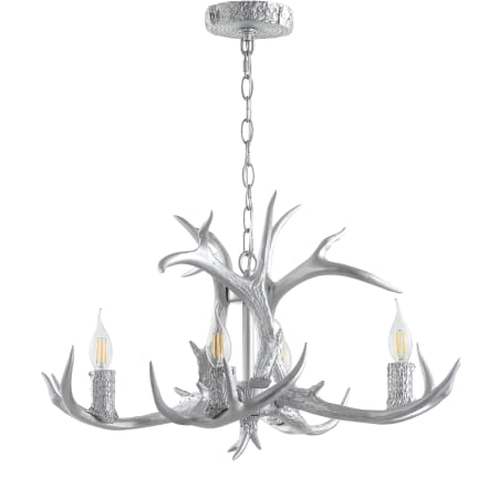 A large image of the JONATHAN Y Lighting JYL6301A Silver