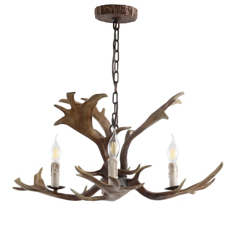 A large image of the JONATHAN Y Lighting JYL6303A Brown