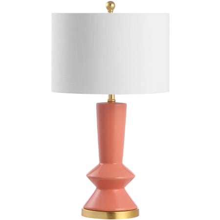 JONATHAN Y Lighting JYL6607B Coral / Brass Gold Ziggy 27