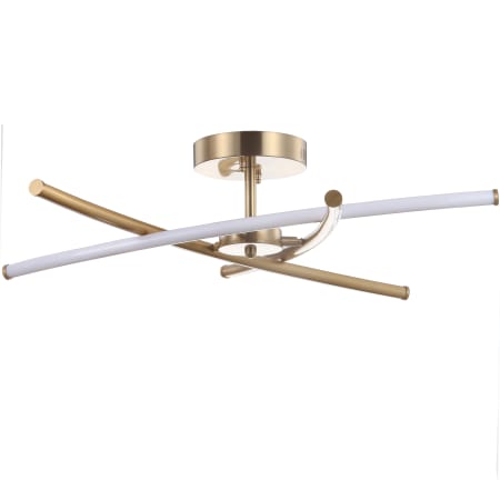 A large image of the JONATHAN Y Lighting JYL7031 Gold