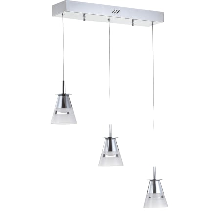 A large image of the JONATHAN Y Lighting JYL7037A Chrome