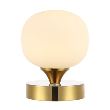 A large image of the JONATHAN Y Lighting JYL7112 Brass Gold