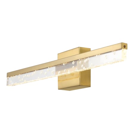 A large image of the JONATHAN Y Lighting JYL7128 Brass Gold / Clear