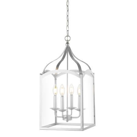 A large image of the JONATHAN Y Lighting JYL7403 Silver