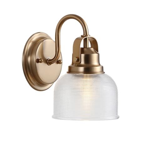 A large image of the JONATHAN Y Lighting JYL7407 Brass Gold