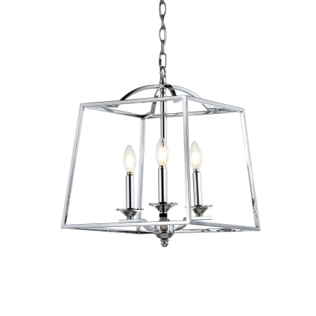 A large image of the JONATHAN Y Lighting JYL7410 Chrome