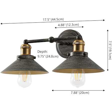 A large image of the JONATHAN Y Lighting JYL7427 Alternate Image