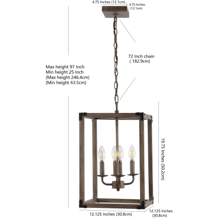 A large image of the JONATHAN Y Lighting JYL7475 Alternate Image