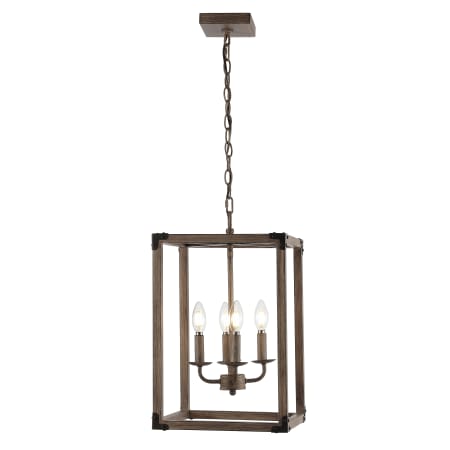 A large image of the JONATHAN Y Lighting JYL7475 Brown