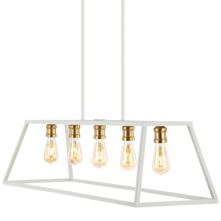 A large image of the JONATHAN Y Lighting JYL7521 White