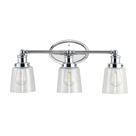 A large image of the JONATHAN Y Lighting JYL7532 Chrome