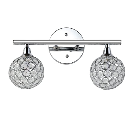 A large image of the JONATHAN Y Lighting JYL7535 Chrome