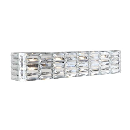 A large image of the JONATHAN Y Lighting JYL7541 Chrome