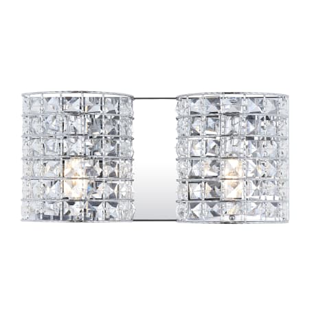 A large image of the JONATHAN Y Lighting JYL7543 Chrome