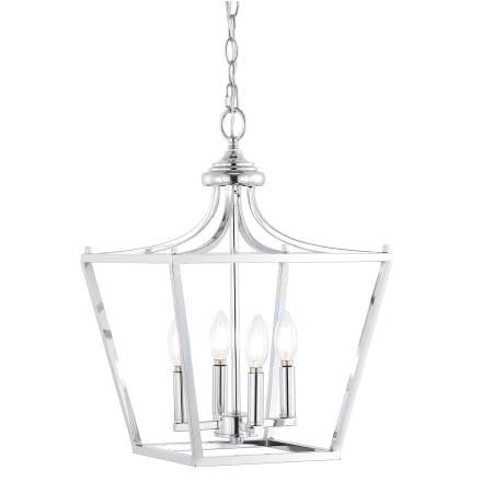 A large image of the JONATHAN Y Lighting JYL7561 Chrome