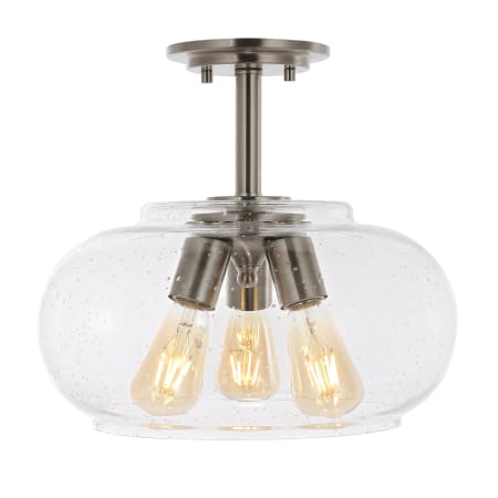 A large image of the JONATHAN Y Lighting JYL7565 Nickel