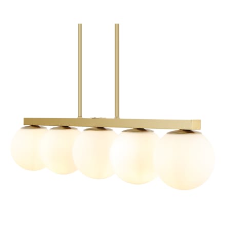 A large image of the JONATHAN Y Lighting JYL7572 Brass Gold