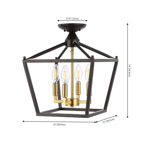 A large image of the JONATHAN Y Lighting JYL7610 Alternate Image