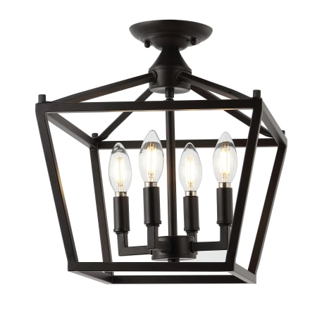 A large image of the JONATHAN Y Lighting JYL7610 Oil Rubbed Bronze