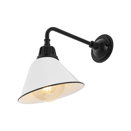 A large image of the JONATHAN Y Lighting JYL7612 White / Black