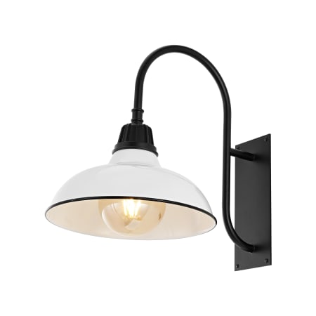 A large image of the JONATHAN Y Lighting JYL7614 White / Black