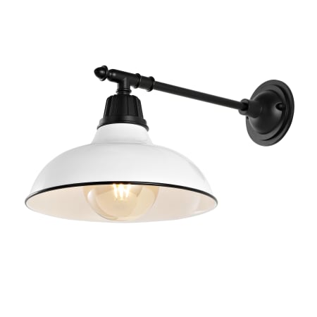 A large image of the JONATHAN Y Lighting JYL7615 White / Black