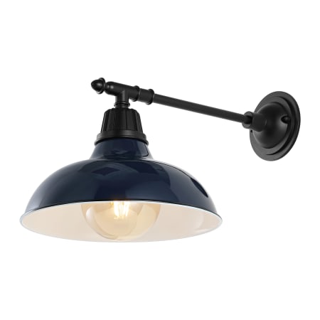 A large image of the JONATHAN Y Lighting JYL7615 Navy / Black
