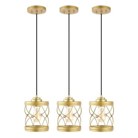 A large image of the JONATHAN Y Lighting JYL7909-SET3 Alternate Image
