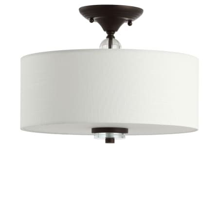 A large image of the JONATHAN Y Lighting JYL9033 Oil Rubbed Bronze / White