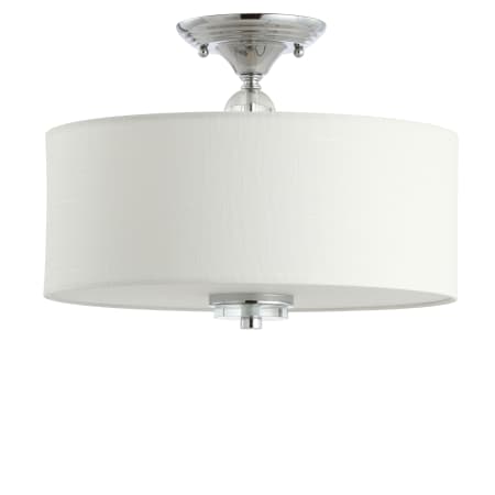 A large image of the JONATHAN Y Lighting JYL9033 Chrome / White