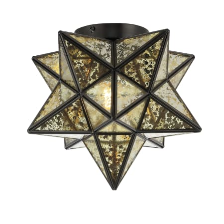 A large image of the JONATHAN Y Lighting JYL9035 Oil Rubbed Bronze / Mercury Glass