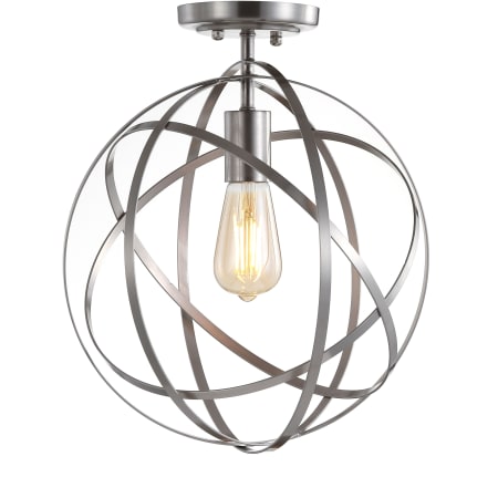 A large image of the JONATHAN Y Lighting JYL9514 Nickel