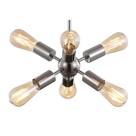 A large image of the JONATHAN Y Lighting JYL9524 Nickel