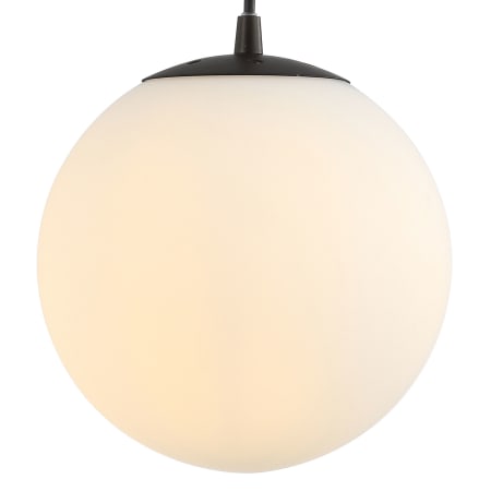 A large image of the JONATHAN Y Lighting JYL9528 Oil Rubbed Bronze / White