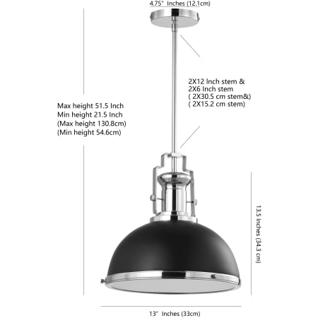 A large image of the JONATHAN Y Lighting JYL9536 Alternate Image